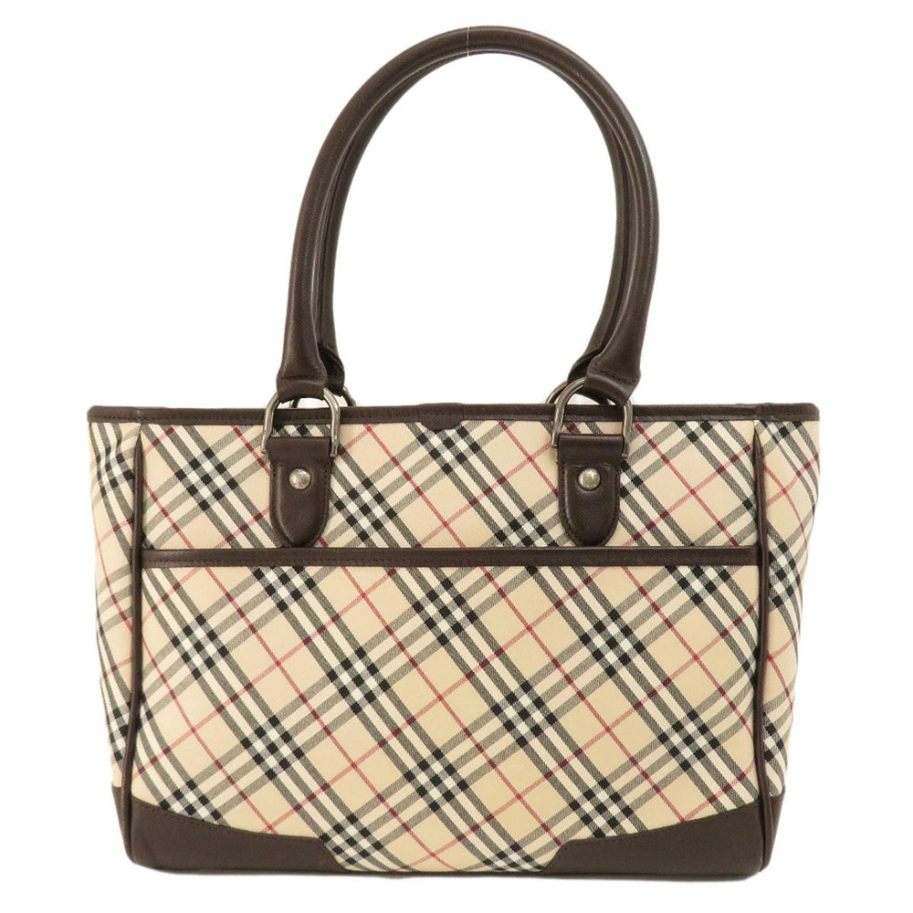 Burberry Bag Canvas Tote Nova Check